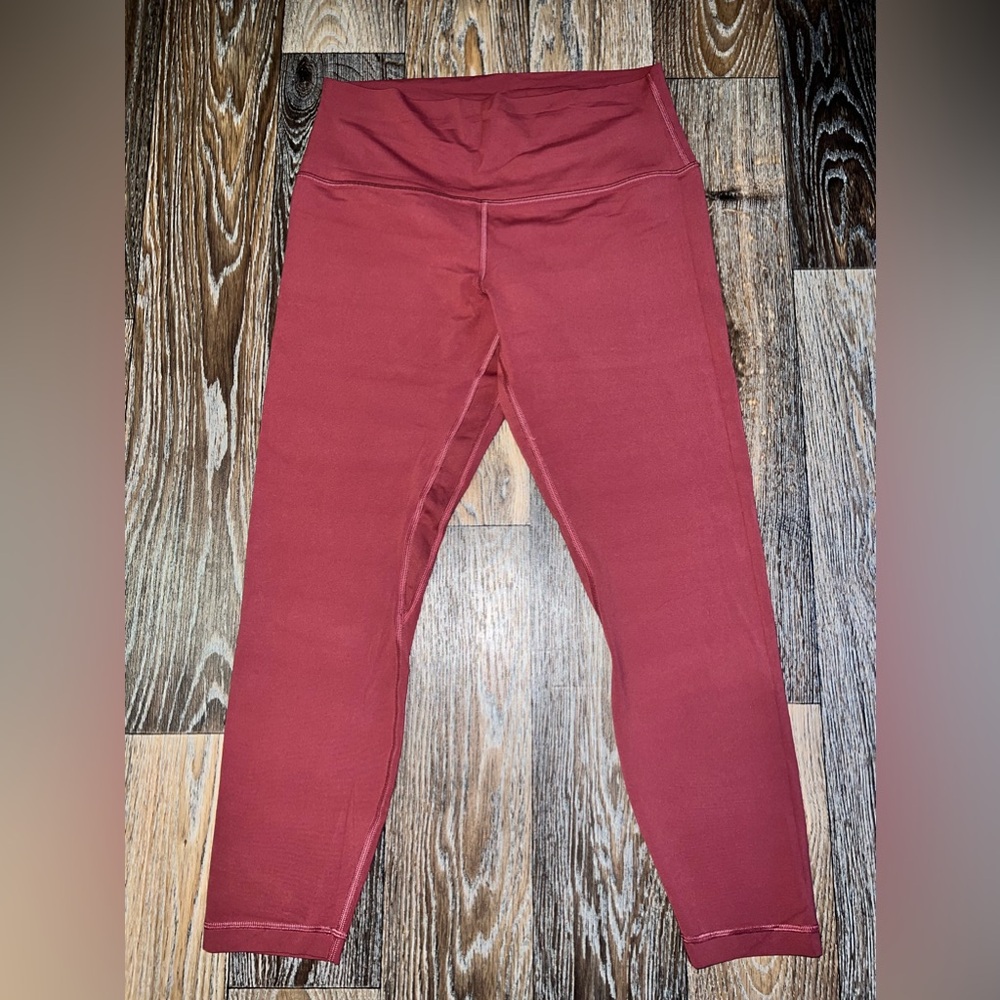 lululemon athletica Red Leggings